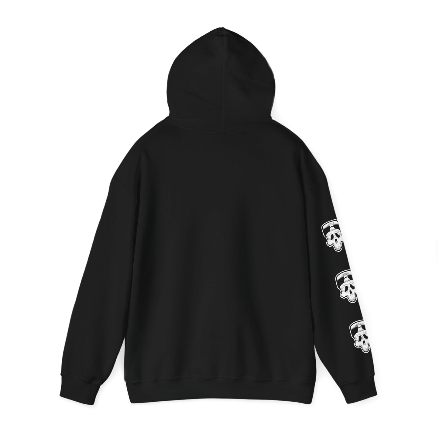 P&P CROWN LOGO HOODIE HOODIE WITH SLEEVE PRINT