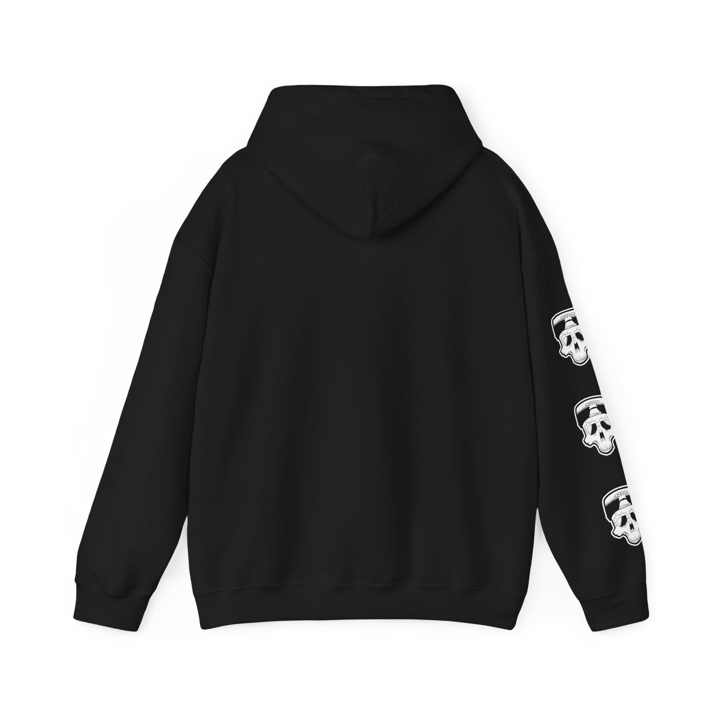 P&P CROWN LOGO HOODIE HOODIE WITH SLEEVE PRINT