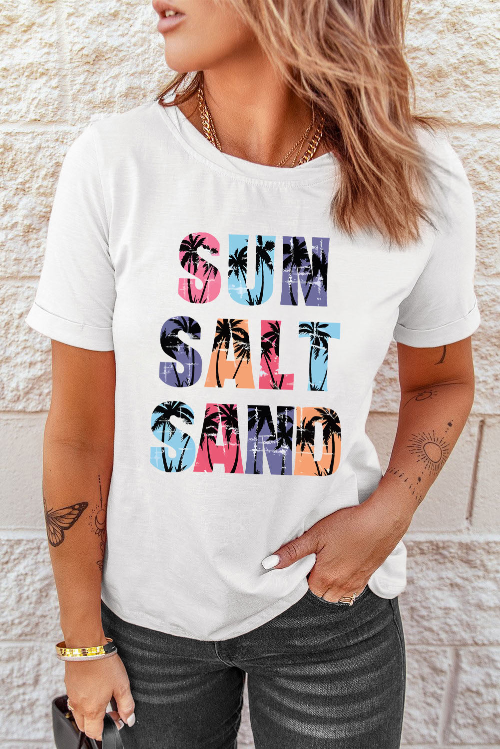 SUN SALT SAND TEE